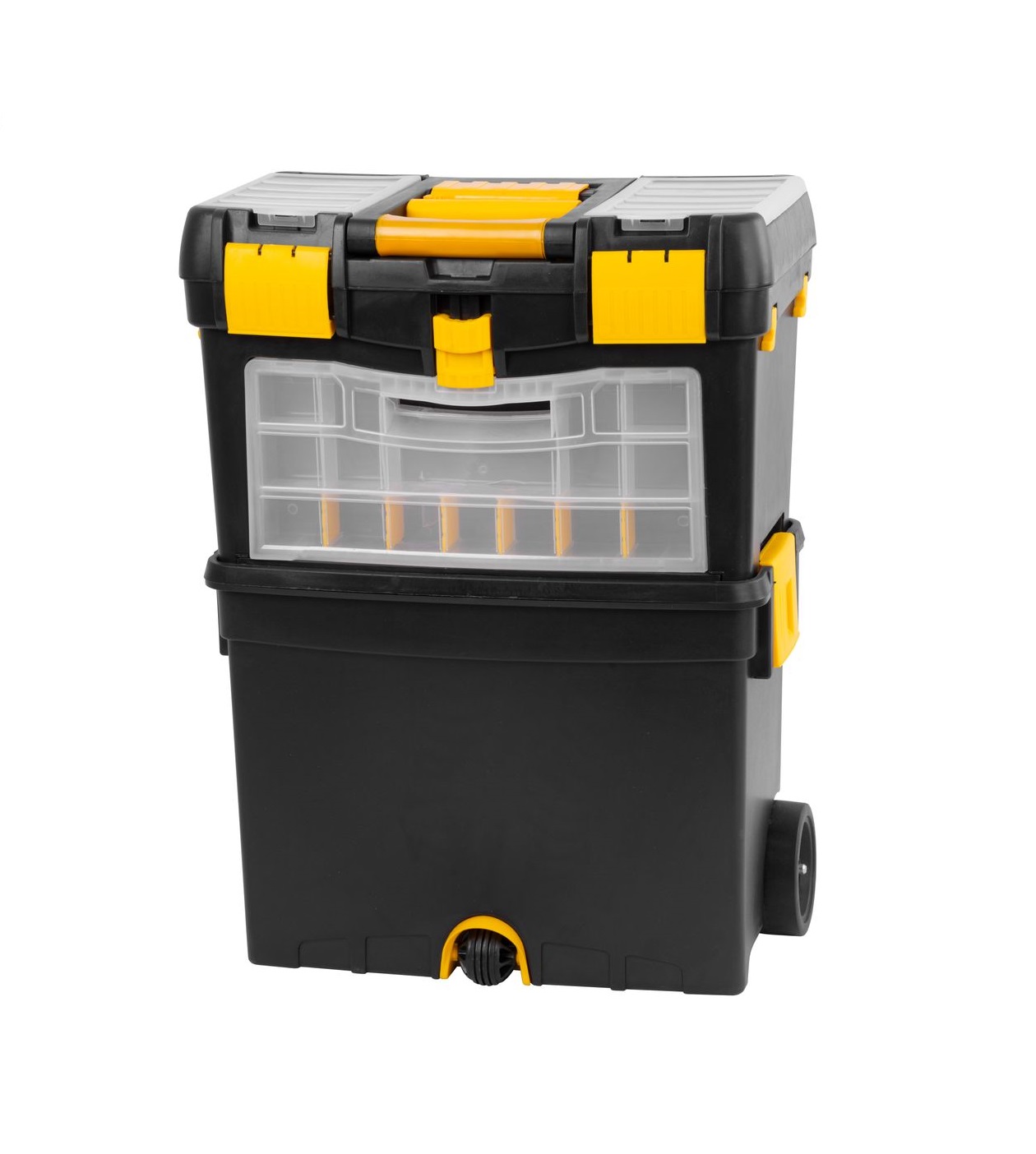 Organizatoare si cutii scule - Cutie scule pe roti, dimensiune 45x26x62 cm, maner ajustabil, max 25 kg