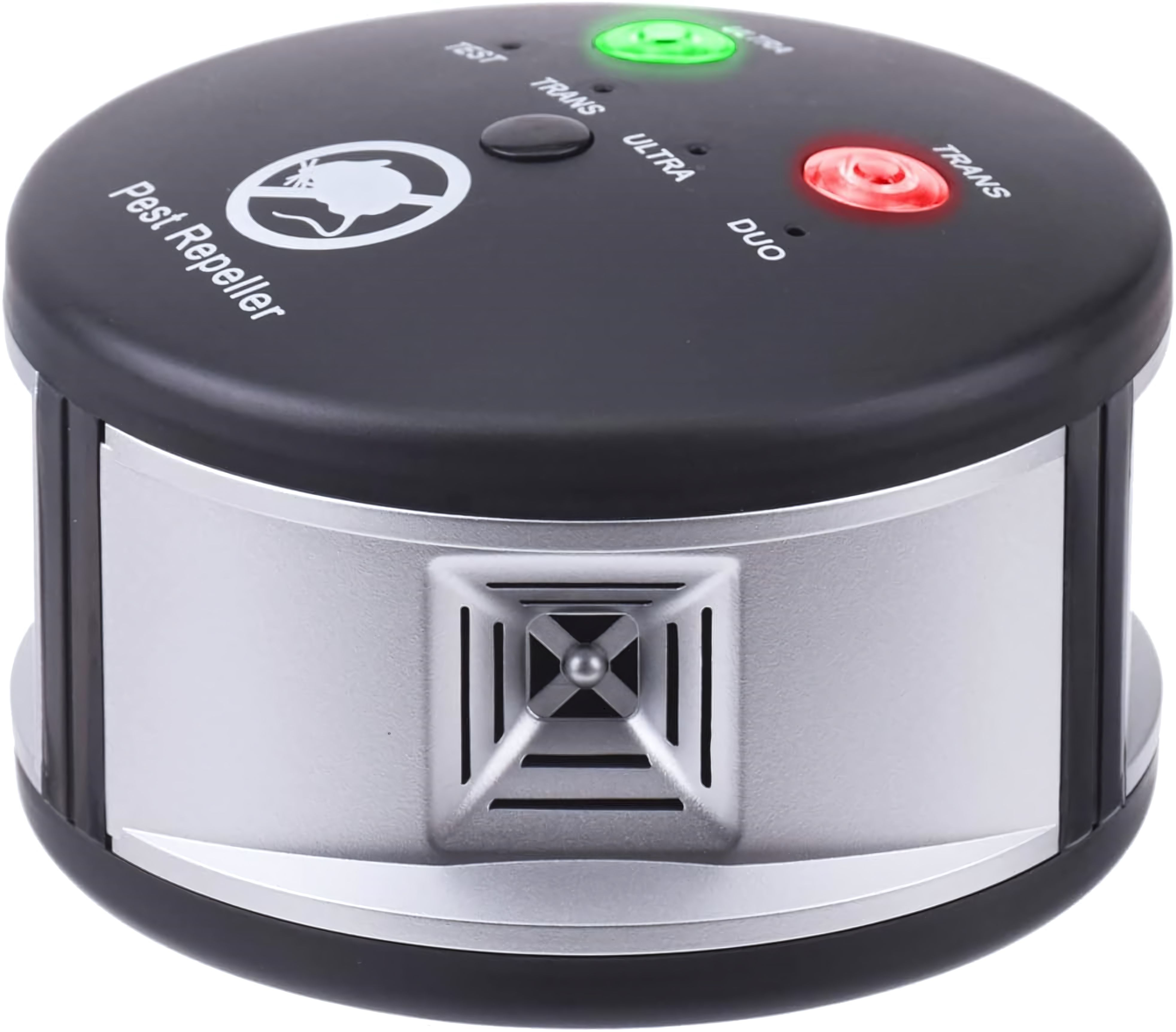 Gadgeturi și Soluții Tehnice pentru Casă - Aparat profesional cu ultrasunete goBERA® Duo Pest Repeller, Anti rozatoare, Anti sobolani, Anti insecte, Functioneaza la frecvente intre 20kHz si 65kHz, Oferind o acoperire de 360° si ajungand pana l