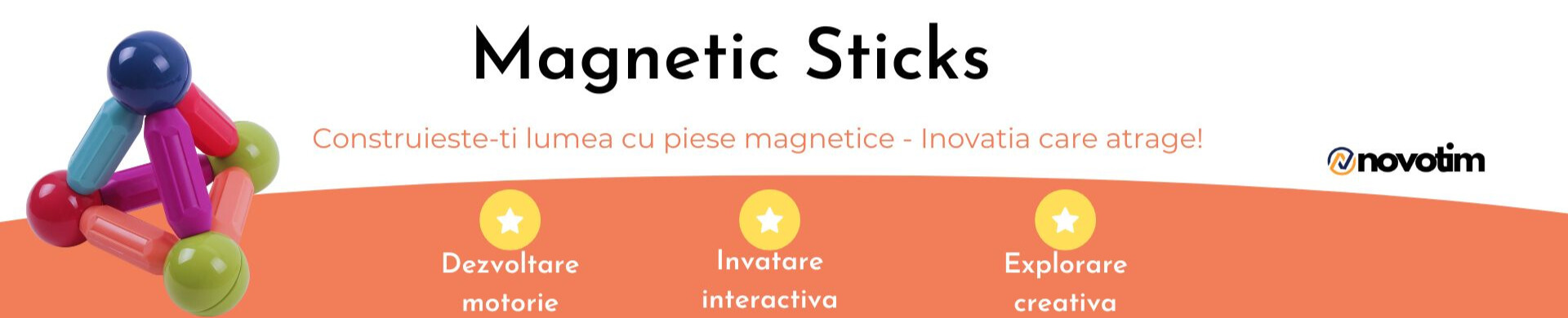 Magnetic Sticks-Jucarii educative