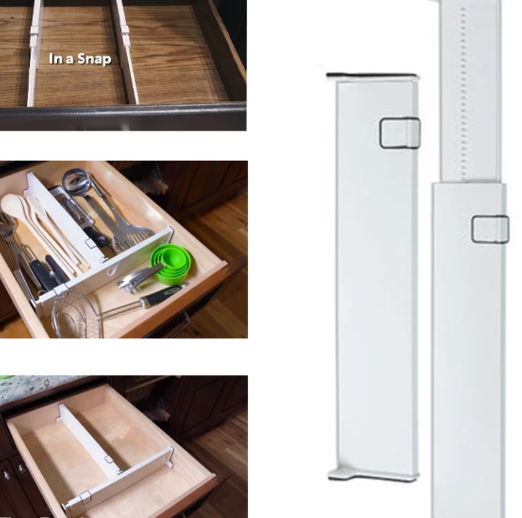 Organizator, At Performance, pliabil, reglabil pentru sertare sau dulap, dimensiuni 53 x 35 cm - Organizare si depozitare - atMag.ro