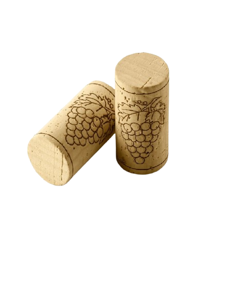 Produse vinificatie - Set 100 bucati dop pluta colmatata 45x24mm