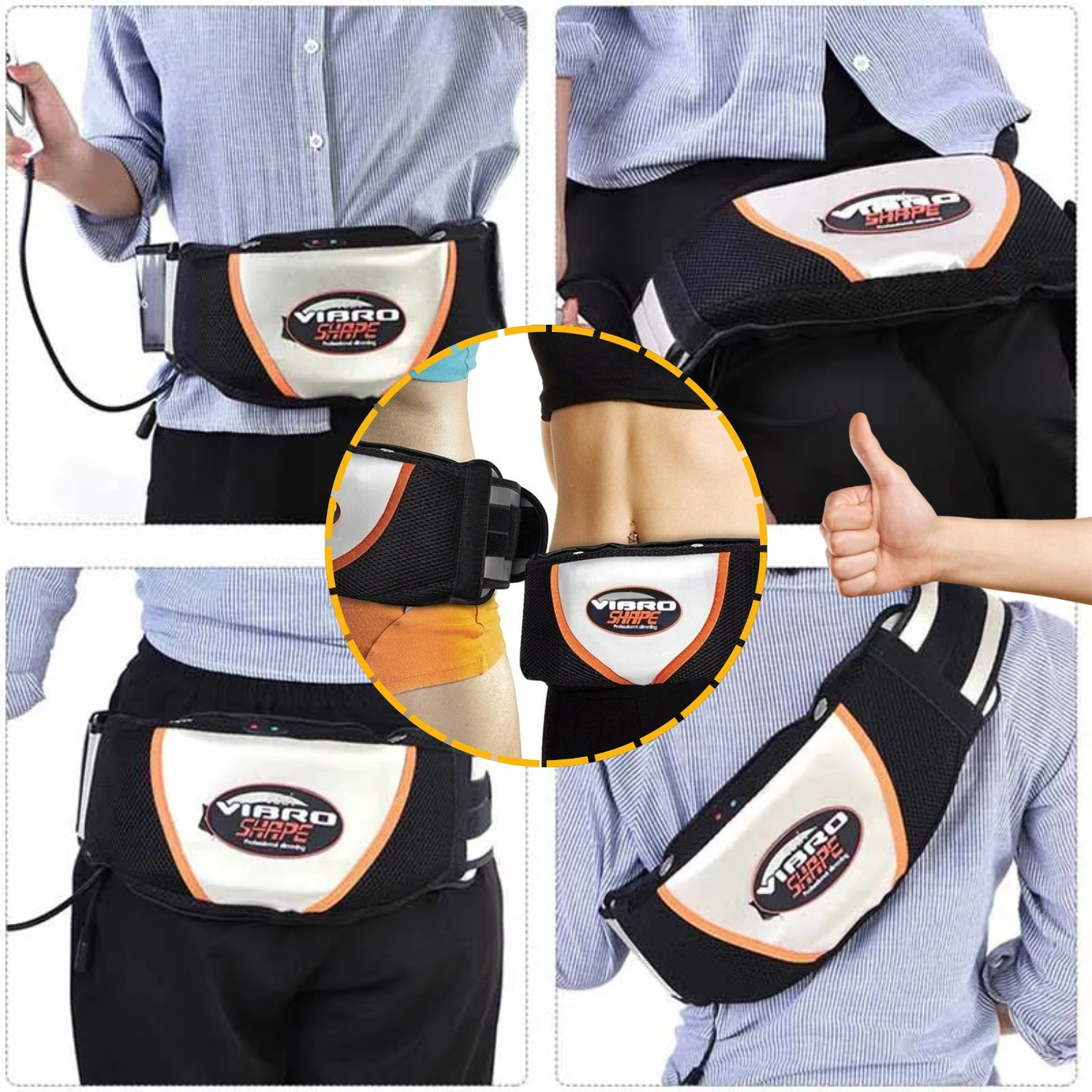 slabire si relaxare rapida cu centura de masaj in forma de vibro cu incalzire