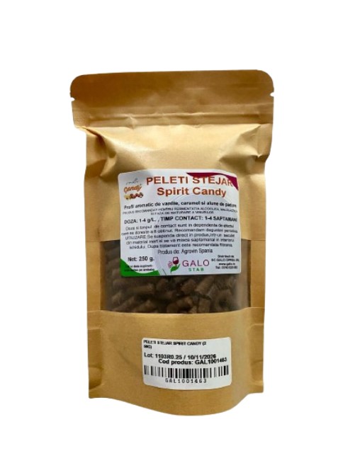 Produse vinificatie - Peleti stejar pentru maturare distilate, vin, Spirit Candy 250g