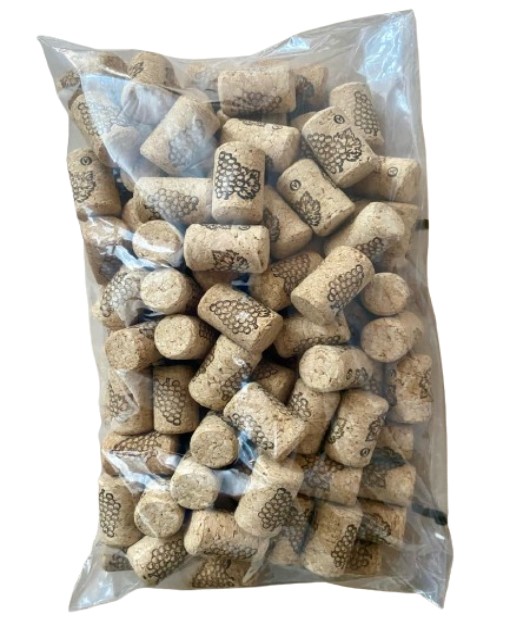 Produse vinificatie - Dop pluta aglomerata 38x24mm 100buc