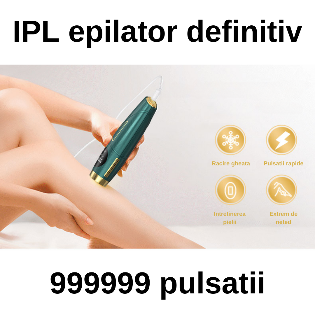 Epilator IPL cu 999999 pulsatii