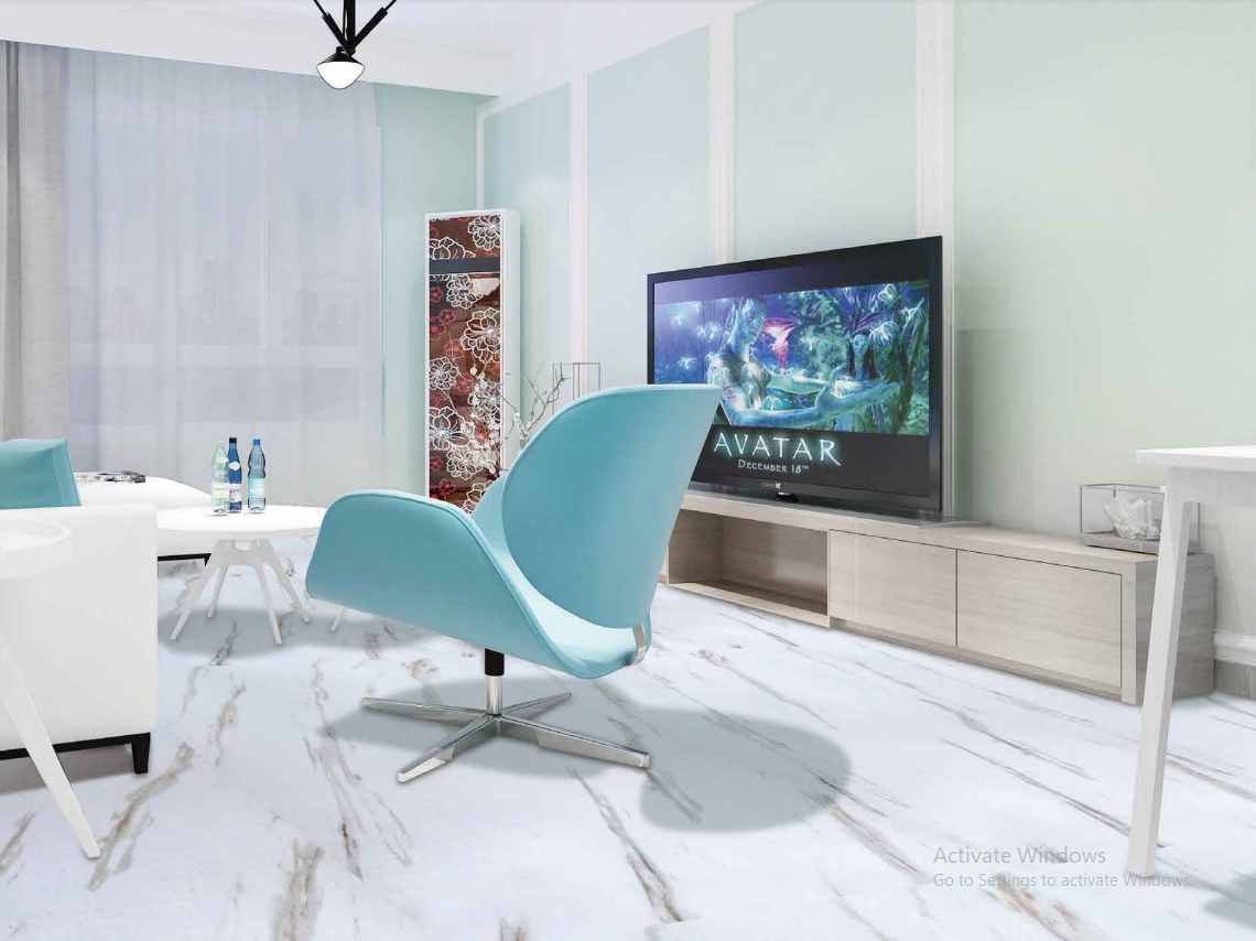 Set x 28 placa autoadeziva, AT PERFORMANCE®, pentru pardoseala sau perete, 10.08 m²/ box, PVC, 60 X 60 cm, Alb Nature - Faianta, gresie si mozaicuri - Placi autoadezive - atMag.ro