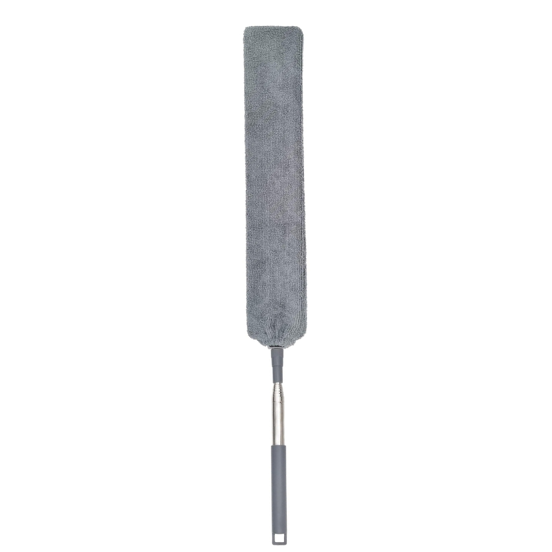 Produse - Pamatuf Pentru Curatat Praful SUPER TRENDS®, Model Slim Pentru Locuri Greu Accesibile, Maner Extensibil, Usor de Folosit/Curatat, Gri