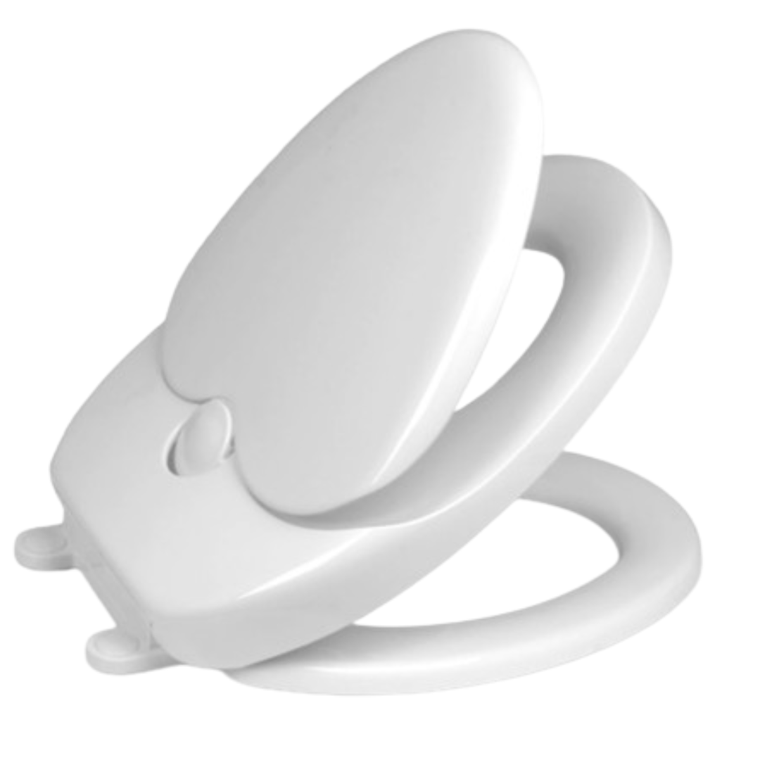 Produse - Capac WC 2 in 1 Cu Reductie Pentru Copii si Adulti SUPER TRENDS®, Plastic Durabil, Alb