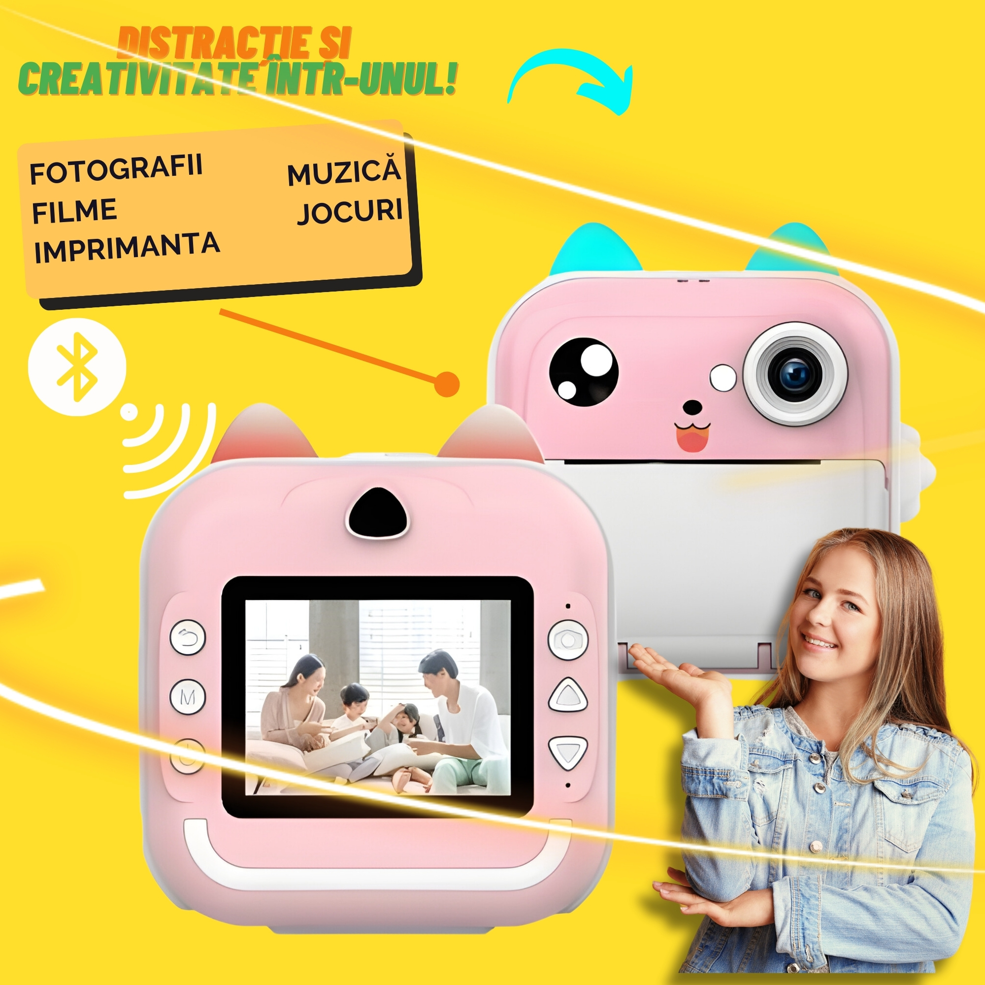 MINI TERMÁLIS NYOMTATÓ DRUKUS PRO AZONNALI KÉSZÜLÉK KORLÁTOZOTT KIADÁS Arany színű