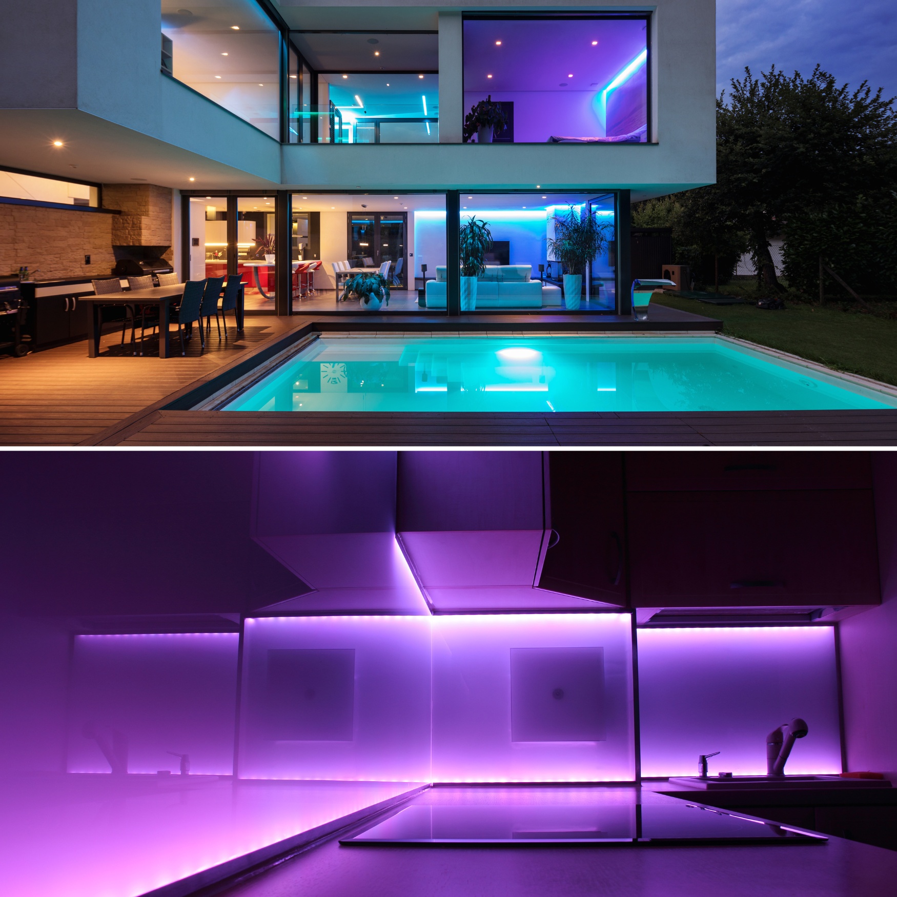 Banda LED Galaxy de 10 m cu efecte dinamice de lumina