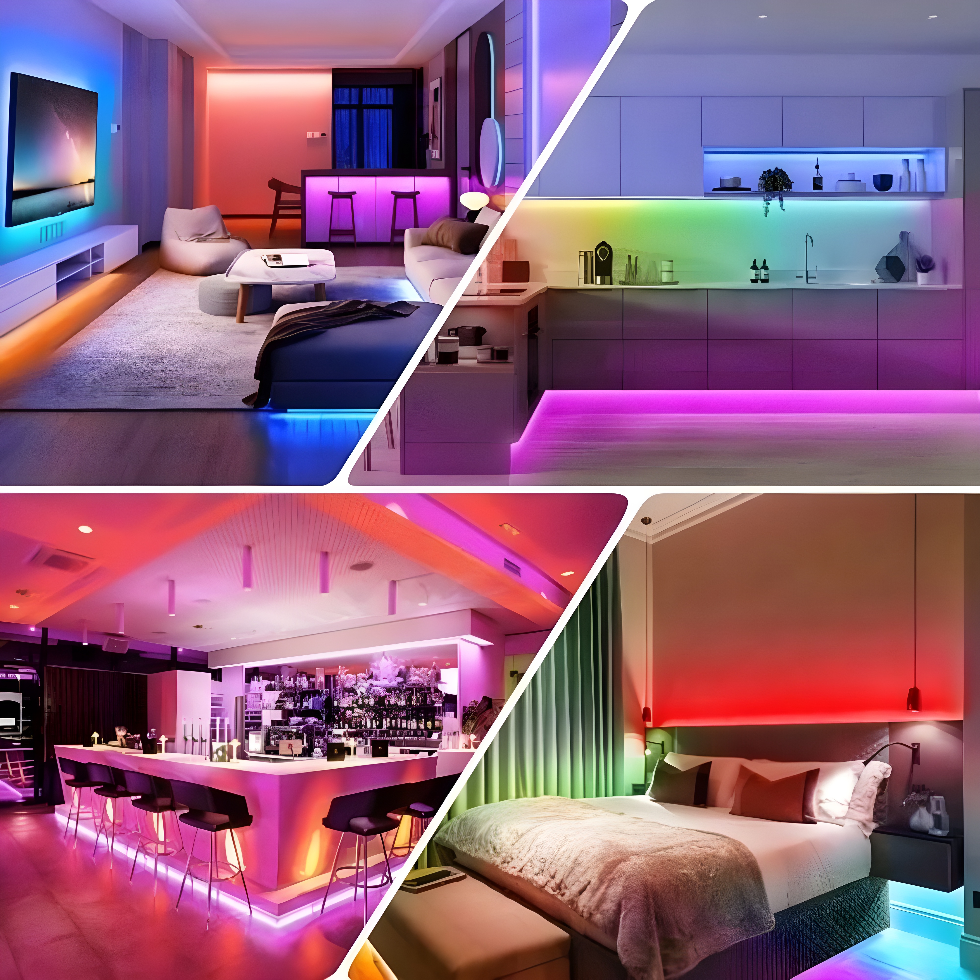 Iluminat Galaxia Banda LED de 5 metri cu functie intermitent