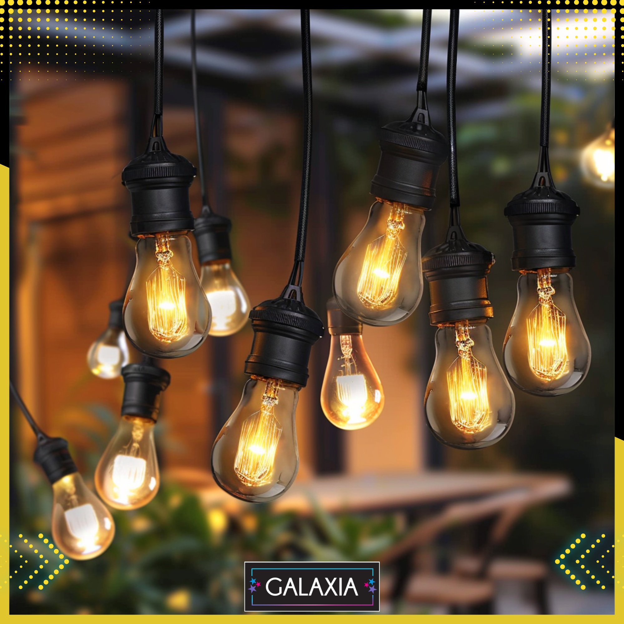 Ghirlanda LED cu conector ermetic