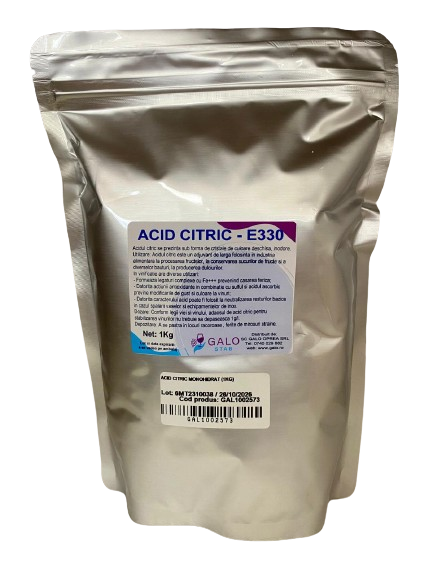 Produse vinificatie - Acid Citric monohidrat pentru corectie aciditate (1000 g)