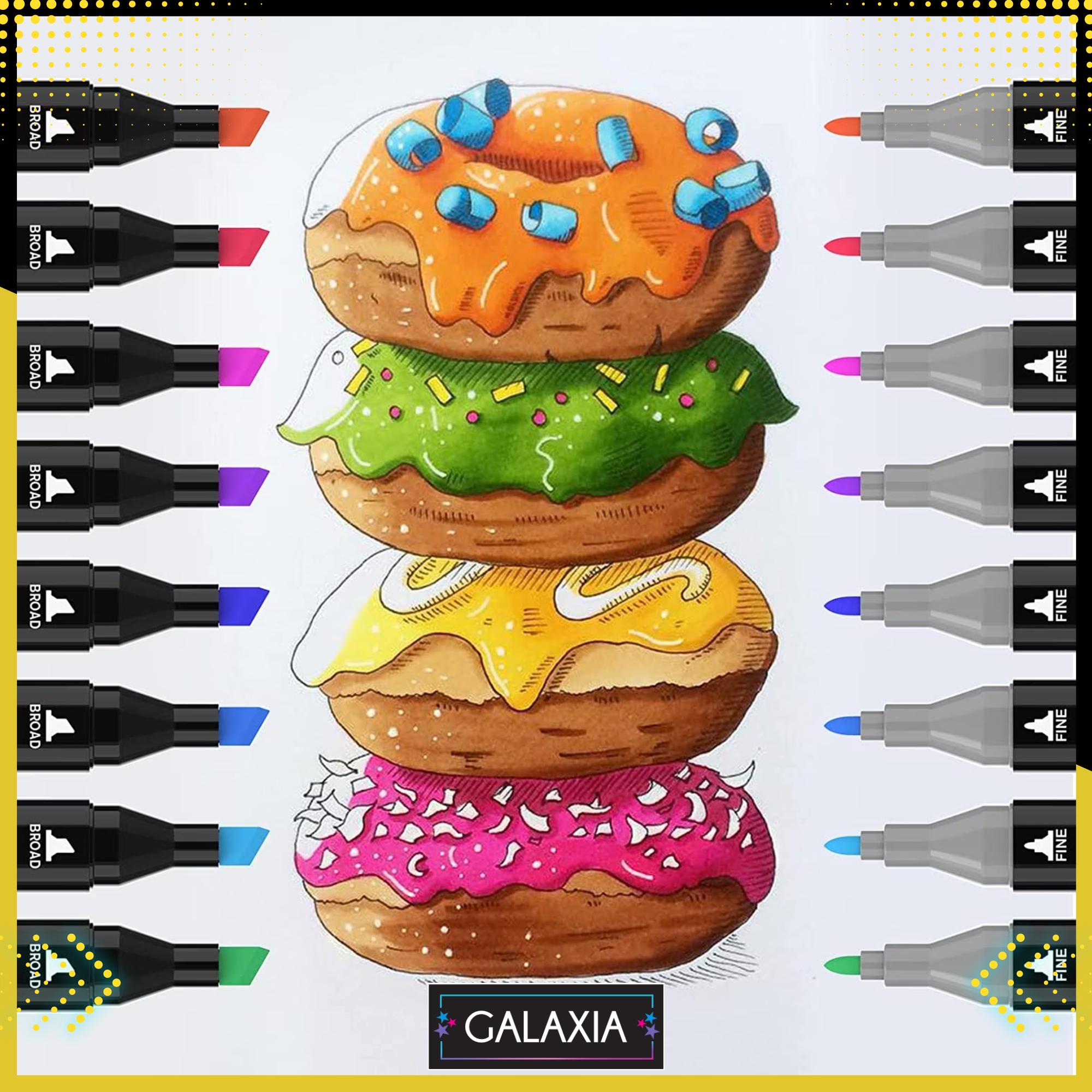 Markere profesionale Galaxia pentru schite