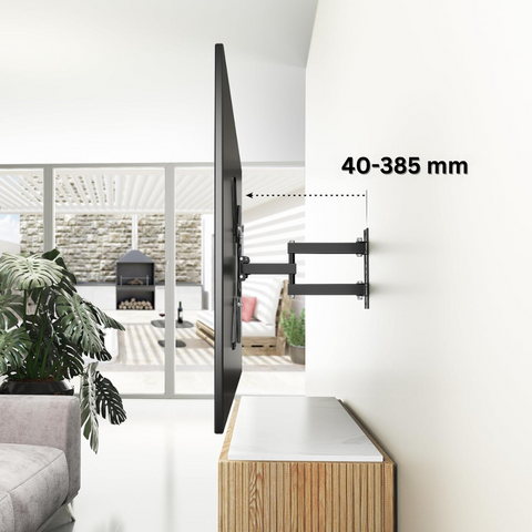 Suport tv AT PERFORMANCE, ajustabil cu brat cu diagonala reglabil 14-55'', pentru tv LCD, LED plate sau curbate, 117. - Suporturi tv - atMag.ro