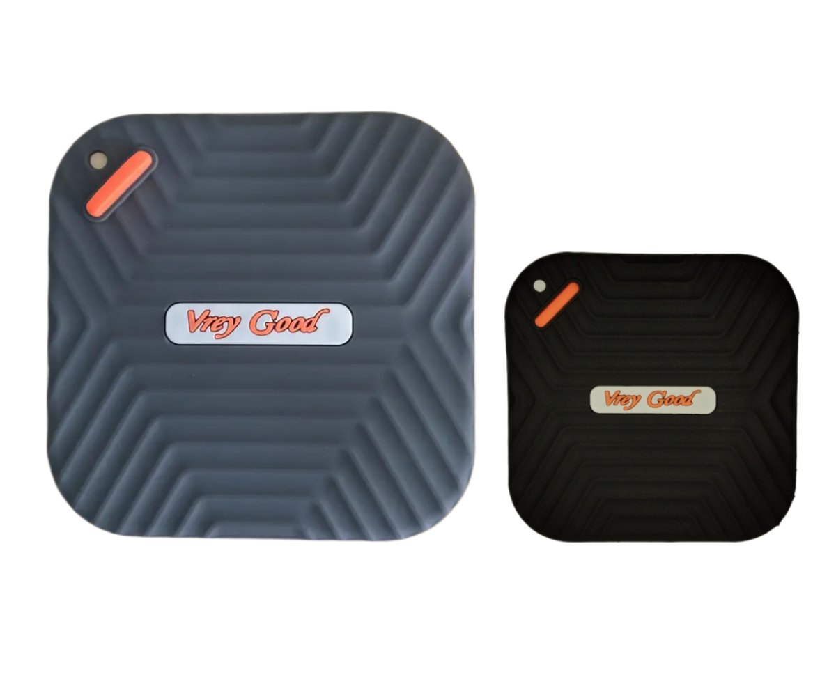 Produse EmagMarketplace - Capac din cauciuc siliconat AdyMel®, set 2 buc, pentru protectie mirosuri neplacute, anti-gandaci, scurgere chiuveta, cada, dus, sifon, gri si negru