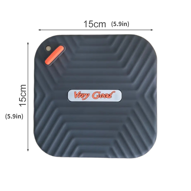 Capac din cauciuc siliconat AdyMel®, set 2 buc, pentru protectie mirosuri neplacute, anti-gandaci, scurgere chiuveta, cada, dus, sifon, gri si negru [2]