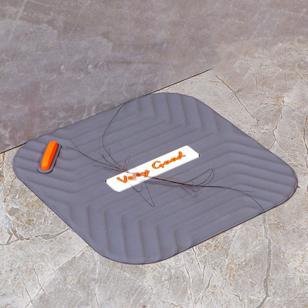 Capac din cauciuc siliconat AdyMel®, set 2 buc, pentru protectie mirosuri neplacute, anti-gandaci, scurgere chiuveta, cada, dus, sifon, gri si negru [4]