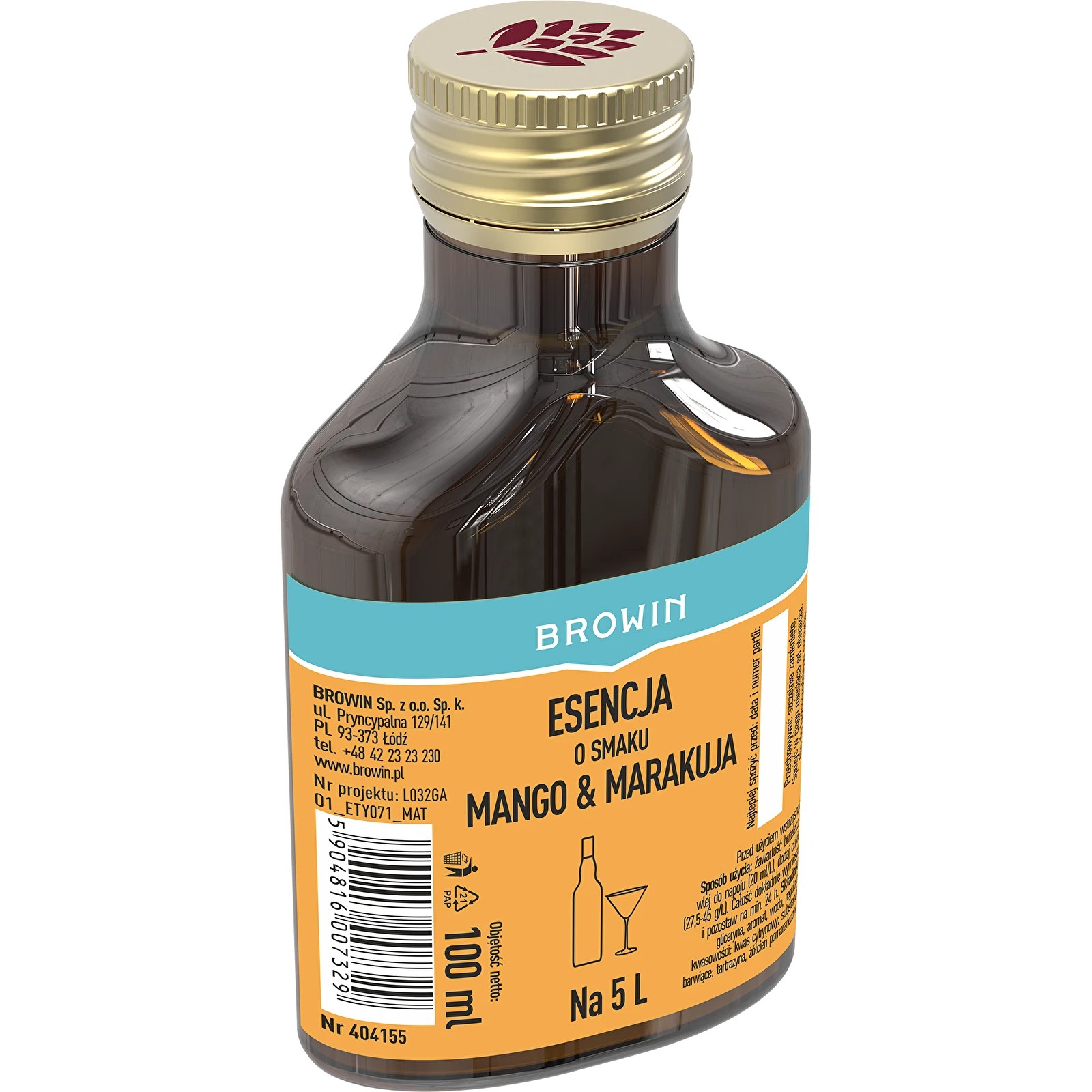 Produse vinificatie - Esenta aroma Mango si Fructul pasiunii 100ml