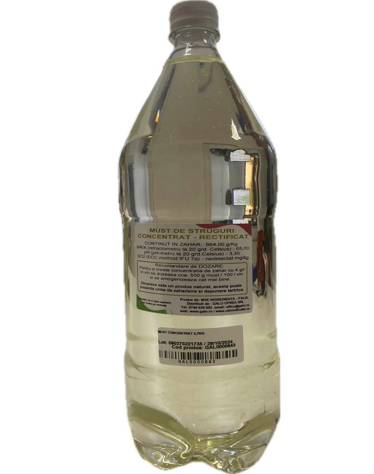 Produse vinificatie - Must natural concentrat ( 2, 7 Kg)