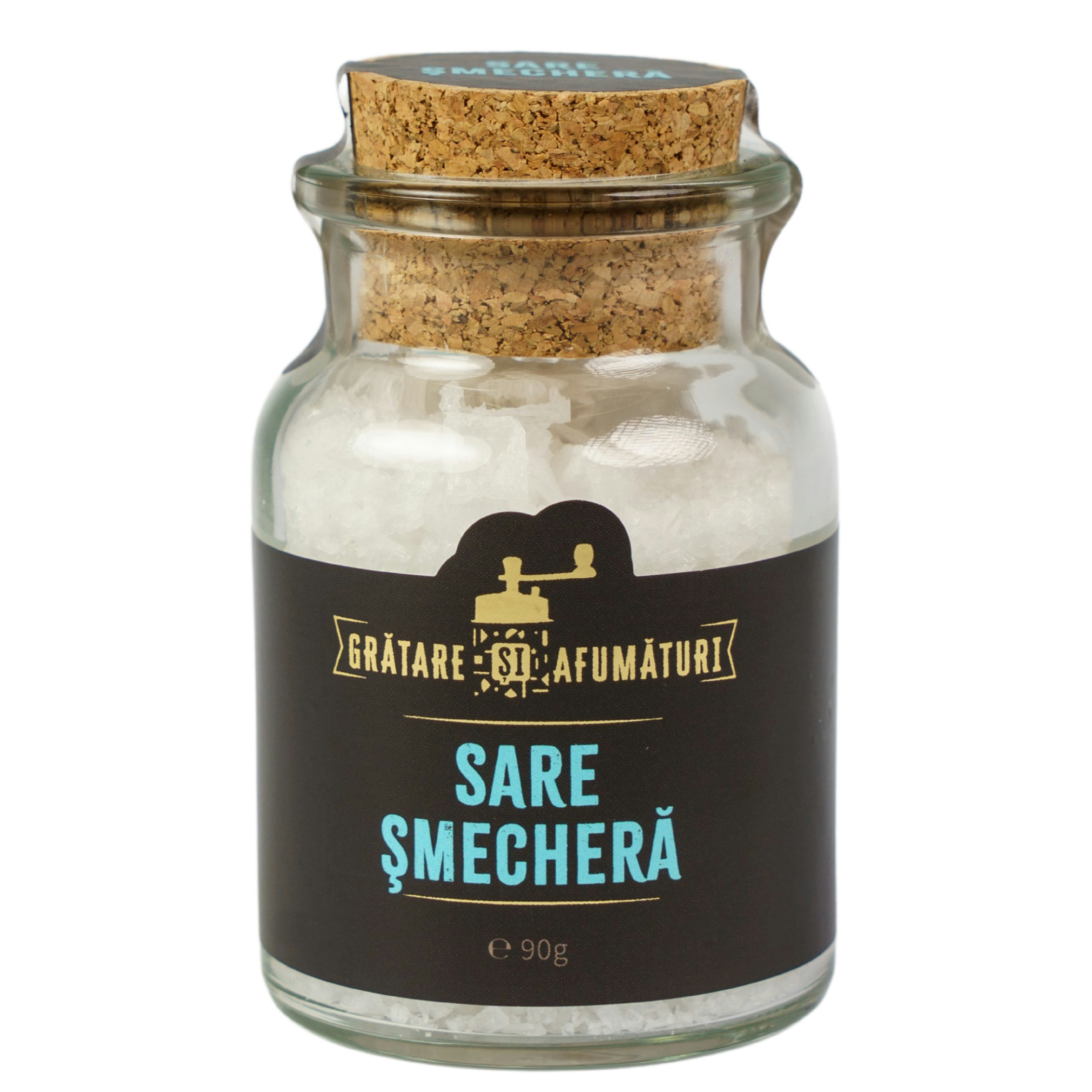 Mixuri&Condimente Sticluta - Sare de mare piramide/fulgi, Sare Smechera, Neiodata, 90g