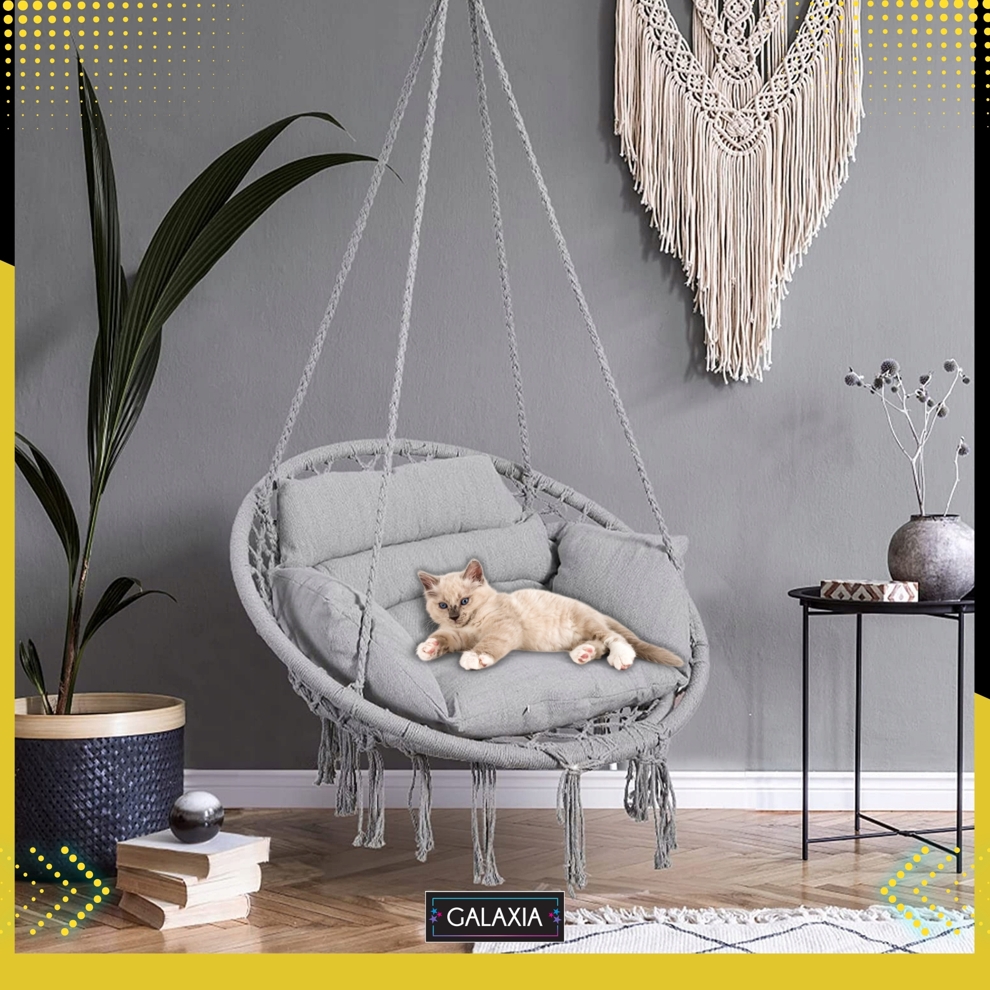 Висящ стол Boho Stork's Nest 80см