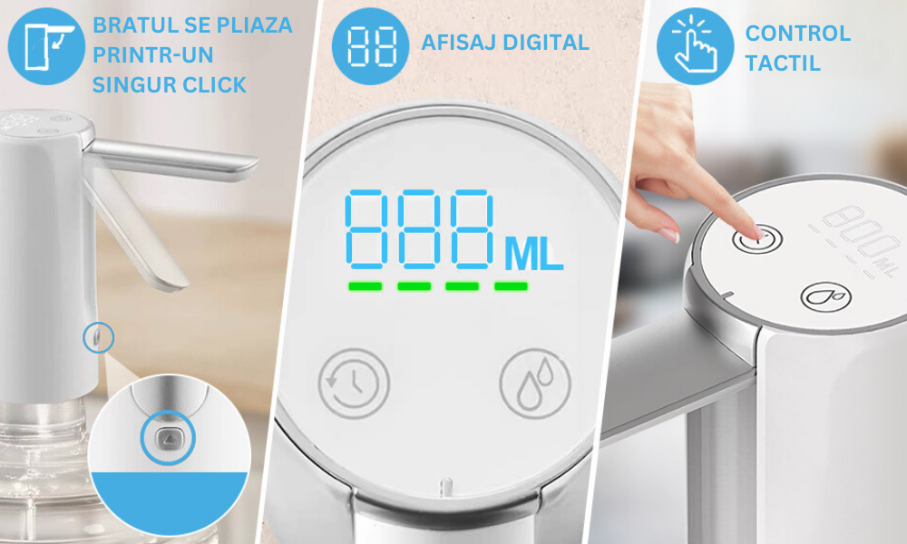 Pompa dozatoare de apa de 5 gal