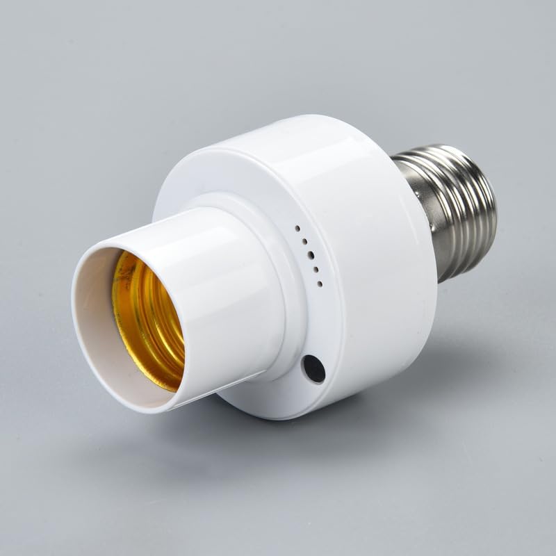 Set 2 Dulie E27 cu senzor de miscare si lumina, Rqiurpn, detectie 360°, pentru iluminat, distanta de detectare a miscarii 3-5m, utilizare interior/exterior, ABS, alb 1 54727906