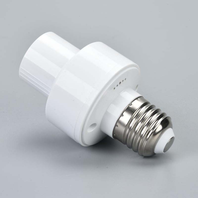 Set 2 Dulie E27 cu senzor de miscare si lumina, Rqiurpn, detectie 360°, pentru iluminat, distanta de detectare a miscarii 3-5m, utilizare interior/exterior, ABS, alb 2 54727907