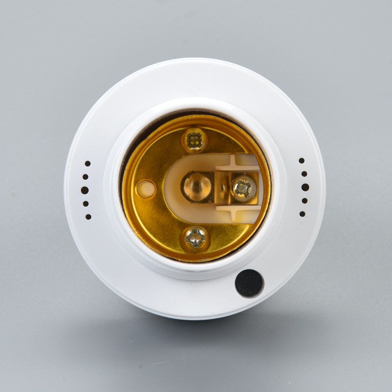 Set 2 Dulie E27 cu senzor de miscare si lumina, Rqiurpn, detectie 360°, pentru iluminat, distanta de detectare a miscarii 3-5m, utilizare interior/exterior, ABS, alb 5 54728344