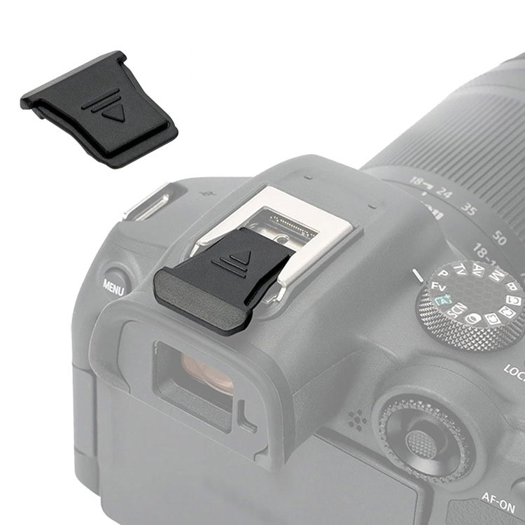 2 Coperture Slitta Per Canon EOS Serie R - Protezione Da Polvere Per R3, R5C, R6 Mark II, R7, R8, R10, R50
