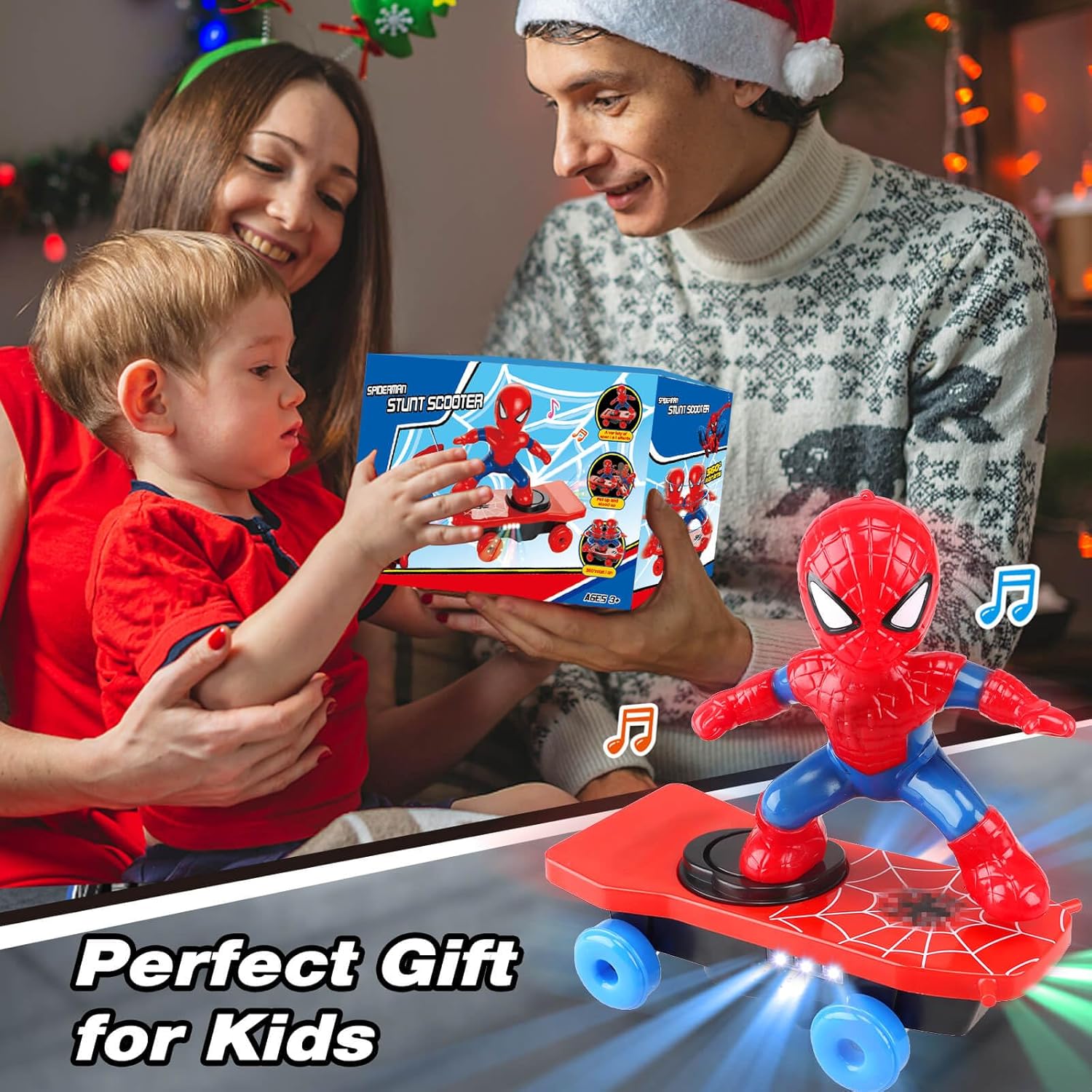 Jucarii interactive, VIELLAN, miscare si rotire 360°, cu sunete si