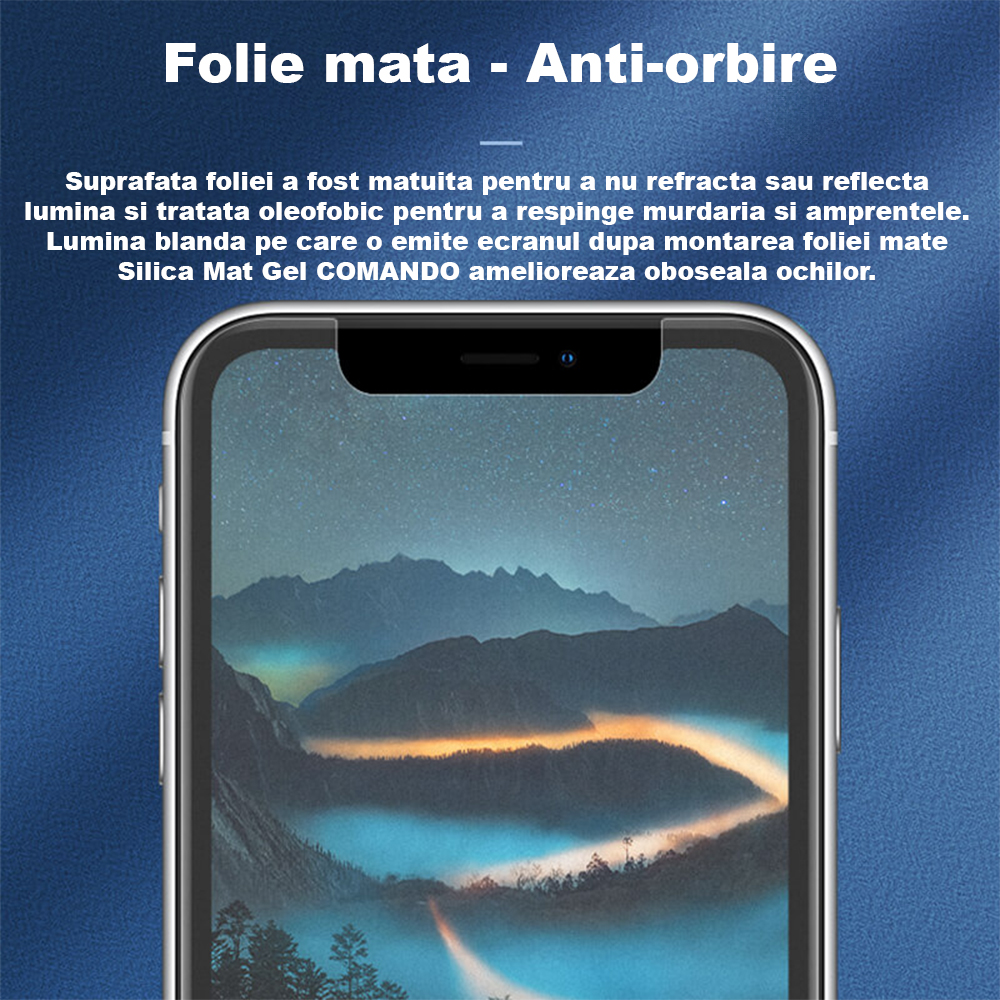 Силициево фолио-мат-гел-Командо