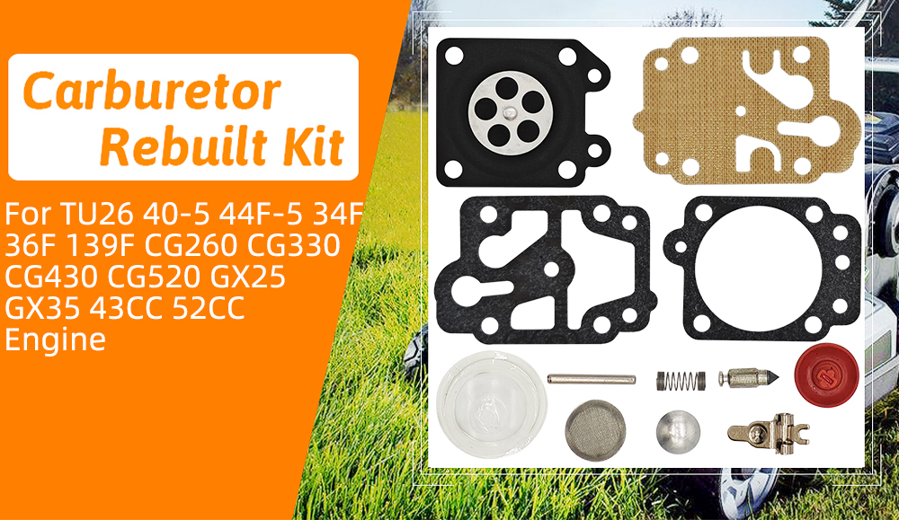 Kit Riparazione Carburatore Walbro 40-5 - Per Motoseghe E Decespugliatori - Foto 3