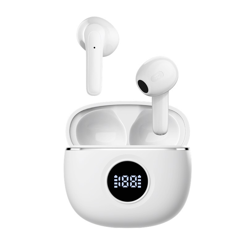 Produse EmagMarketplace - Casti Wireless, matcso by CSM 4U PRODUCTS®, EP.HS-S62, Afisaj Digital, Rezistenta la Apa IPX6, Sport, Control Touch, Eliminare Zgomot, Compatibilitate Universala, Bluetooth 5.3, Stereo Headset Tip-C, 