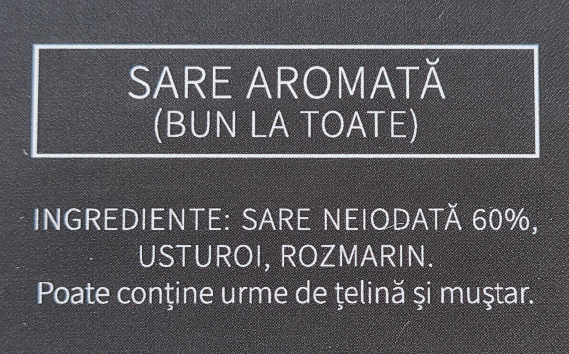 Mix de condimente pentru steak/vita/porc, Parfum de Dac, Sare aromata, 50g [1]