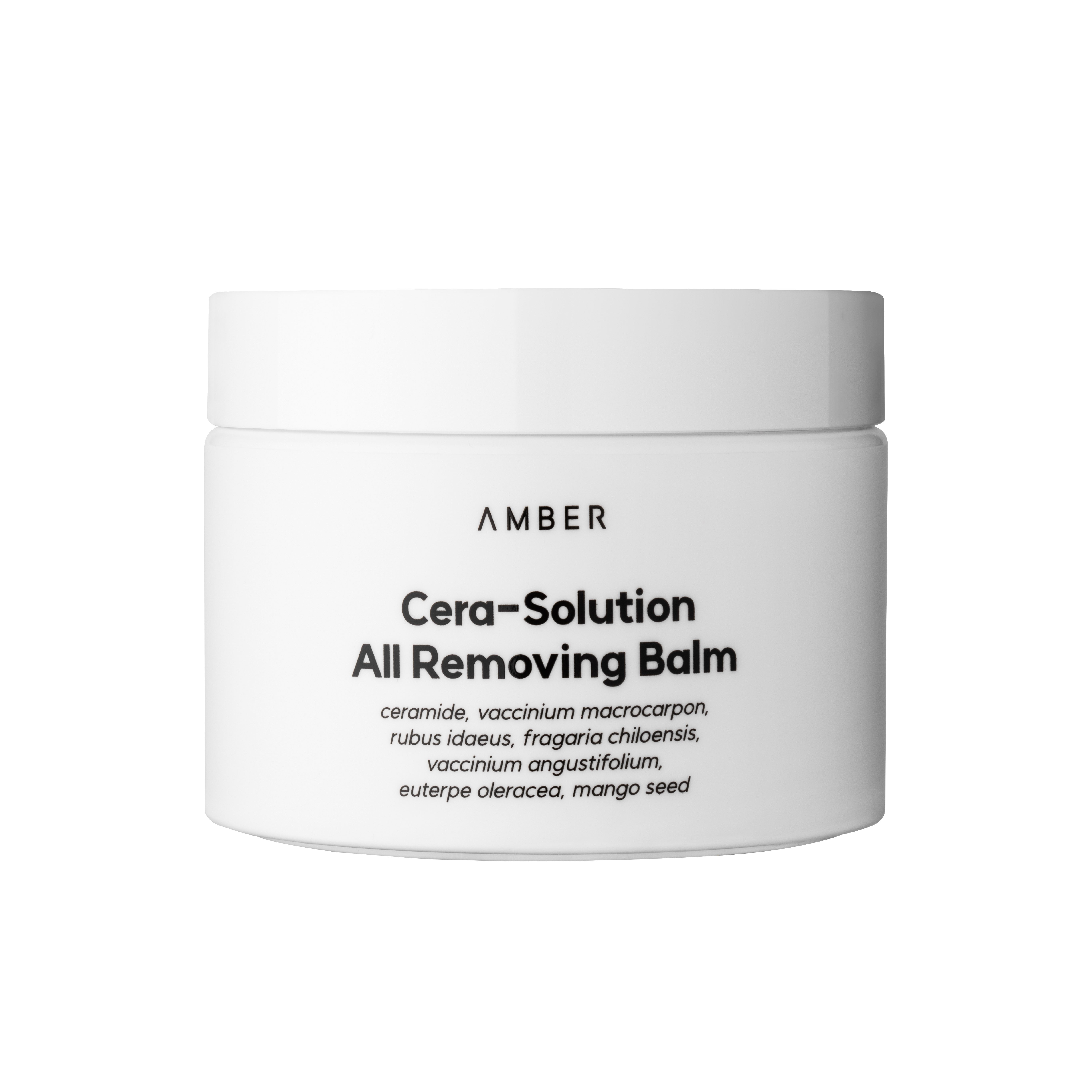 Produse de ingrijire coreene - Balsam demachiant coreean AMBER SOLUTION, Cera-Solution All Removing Balm - cu unt de mango, unt de macadamia, extract de camelie, gardenie, de floare de piersic si mure - K Beauty 90 ml