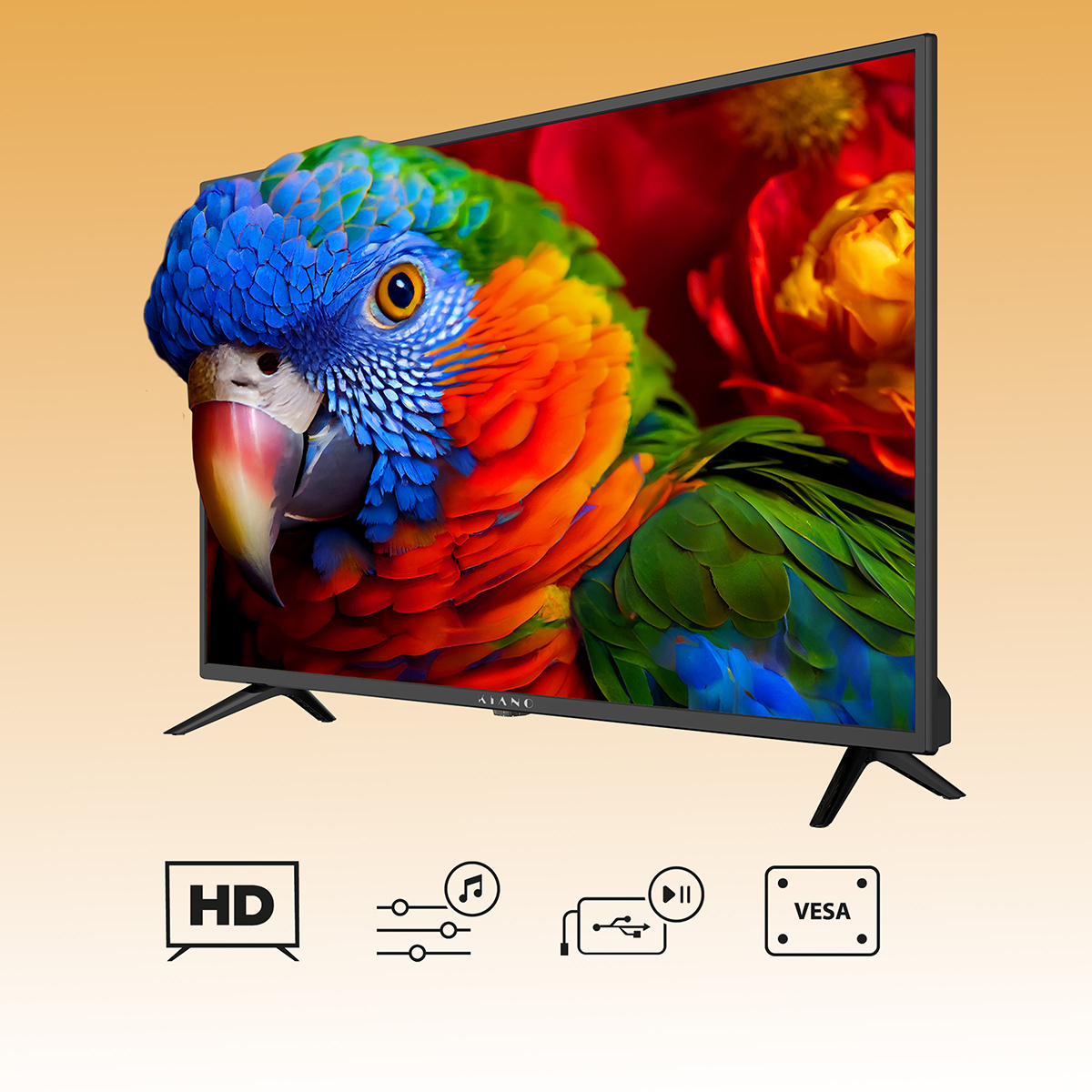 Porturile de conectivitate HDMI si USB ale televizorului