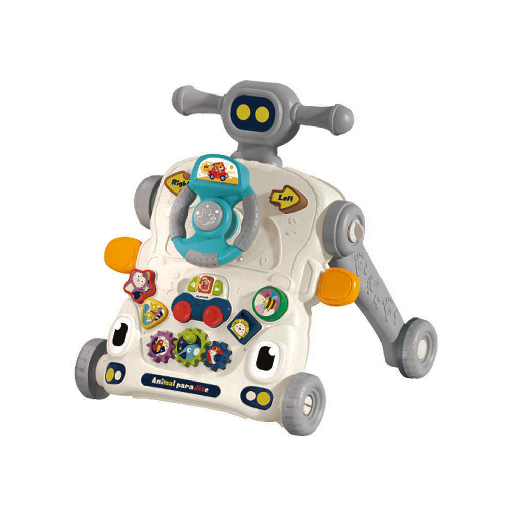 Dormitorul copilului - 3 in 1 Premergator, Masuta de activitati si Jucarii detasabile cu sunete si lumini