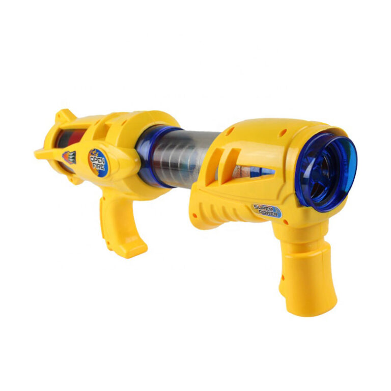 Jucarii interactive copii - Jucarie pusca Soft gun bullet, cu 3 bile din spuma, multicolor, plastic