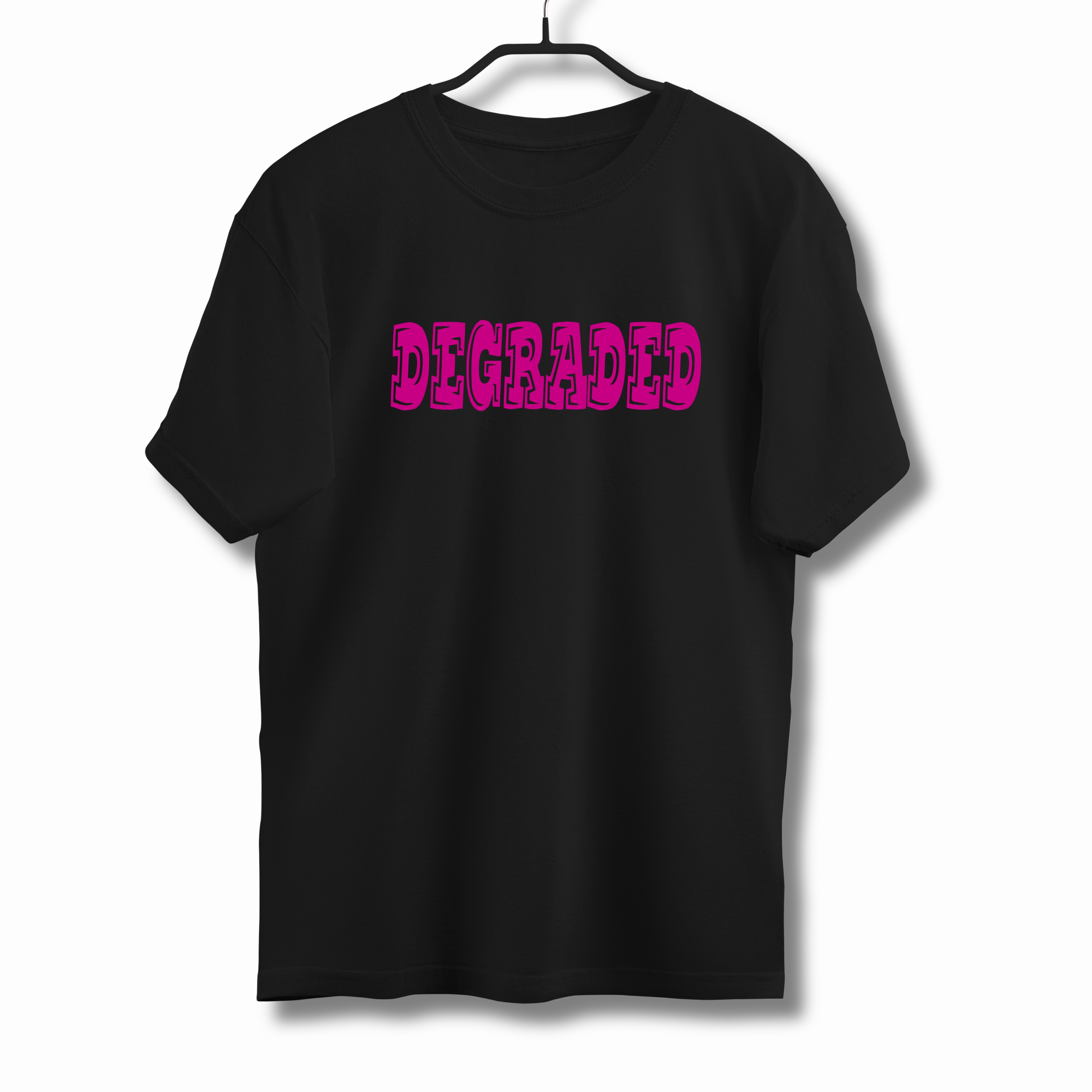 Tricouri cu Imprimeu - Tricou Barbati cu Imprimeu Fata-Spate, Degraded, Bumbac