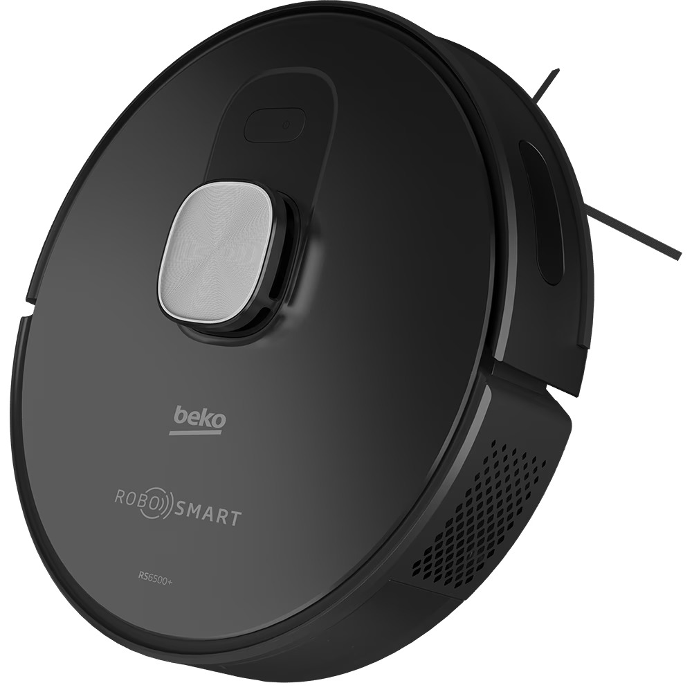 Aspirator robot cu mop BEKO RoboSmart VRR94314VB, 0.4l, 14.4V, autonomie max 250 min, statie auto-golire 4L, control Wi-Fi, navigare LDS cu 5 harti, pentru curatenie completa fara efort, negru [2]
