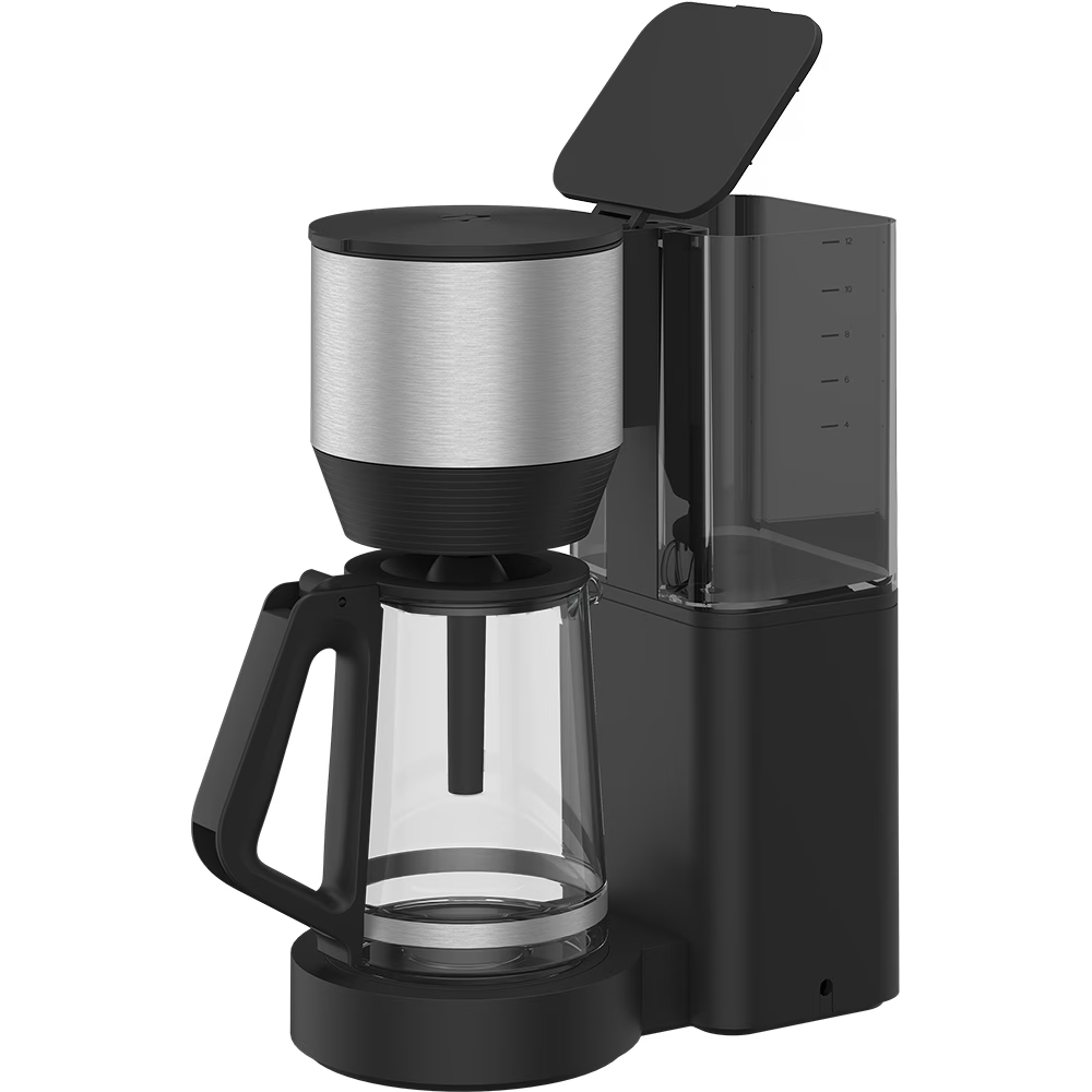 Cafetiera BEKO CFM7353I, 1.3l, 1150W, 10 cesti, oprire automata, sistem anti-picurare DripStop, functie Keep Warm cafea calda mereu, fara risipa, negru-argintiu [1]
