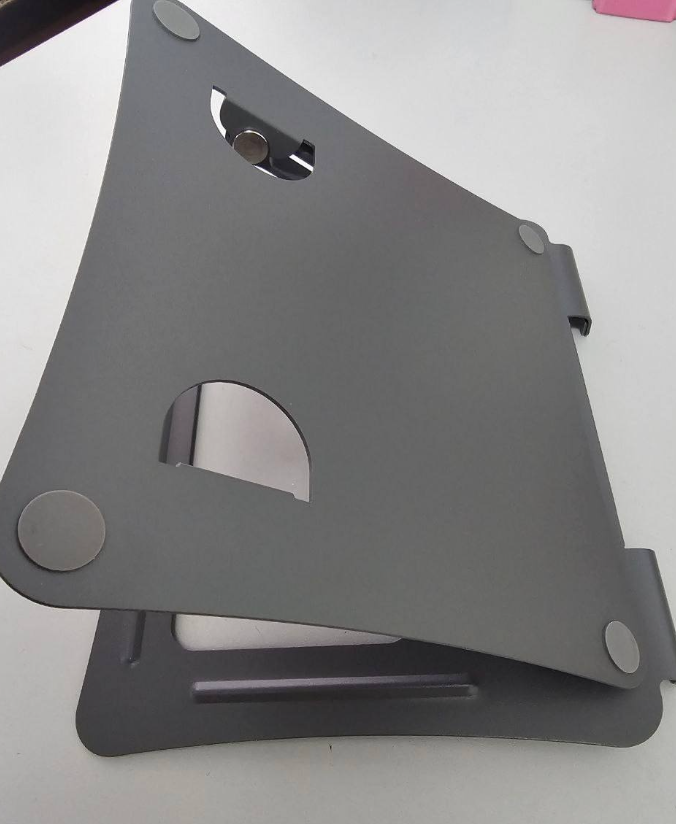 Boxe - Suport universal pentru laptop, design pliabil si telescopic, 22 x 24 cm, Gri